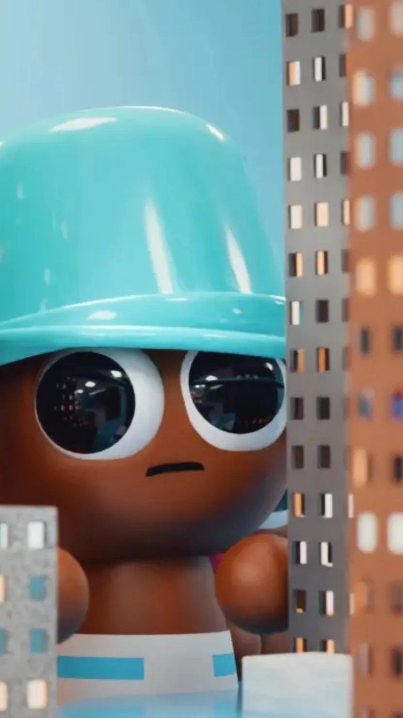 ai character: Giant  Brian￼ background