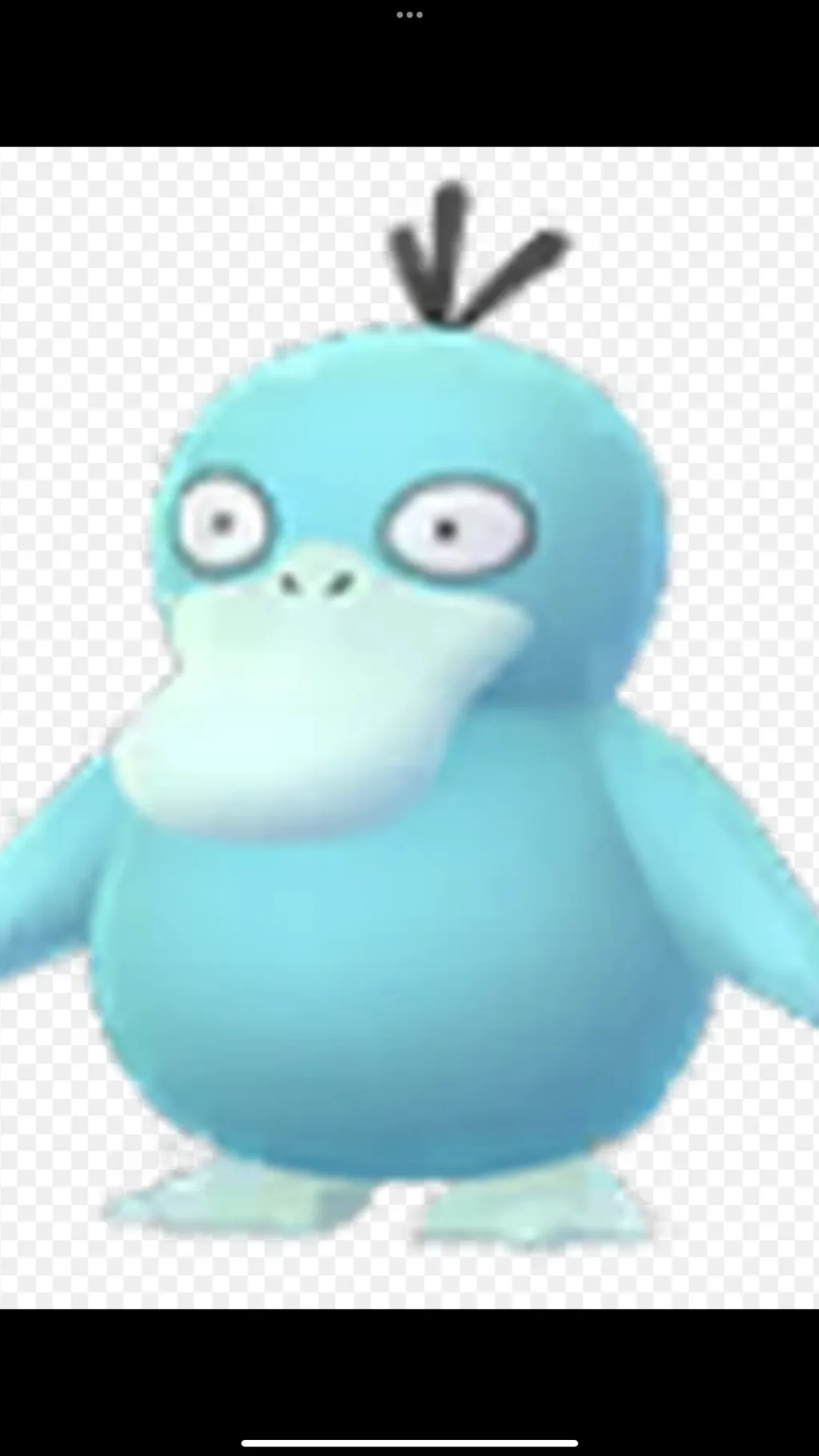 ai character: Shiny  Psyduck✨￼ background