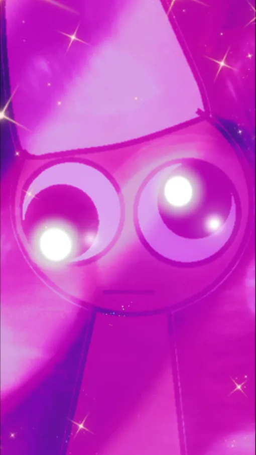 ai character: Pink brud background