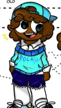 ai character: Pud (pudding) background