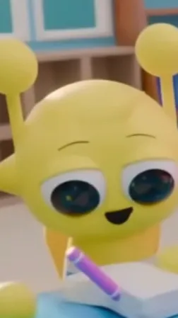 ai character: Baby Simon  background