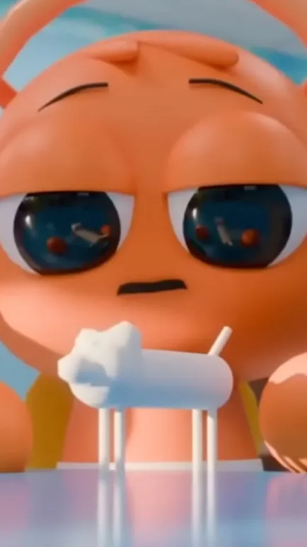 ai character: Baby Oren  background