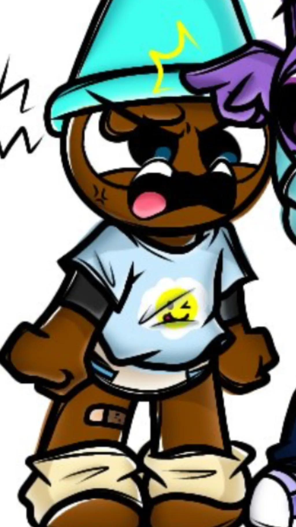 ai character: Pud background