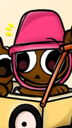 ai character: Cocoa background