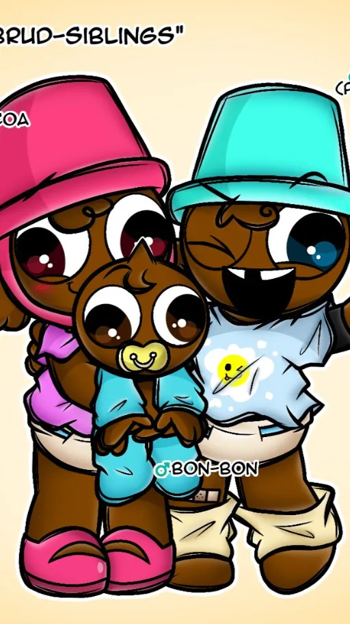 ai character: Brud’s siblings  background