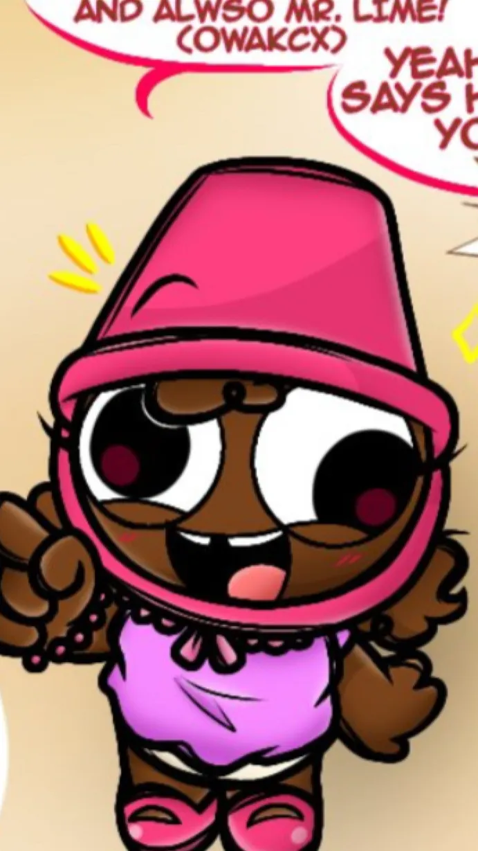 ai character: Cocoa background