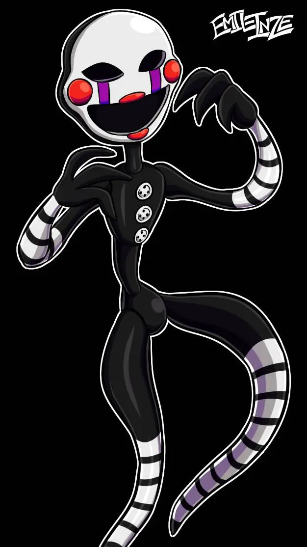 ai character: puppet (fnaf 2) background