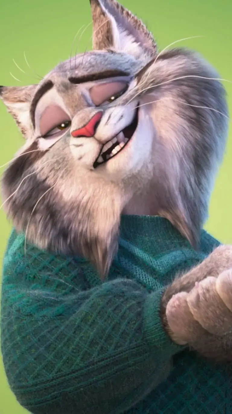 ai character: Pawbert Lynxley  background