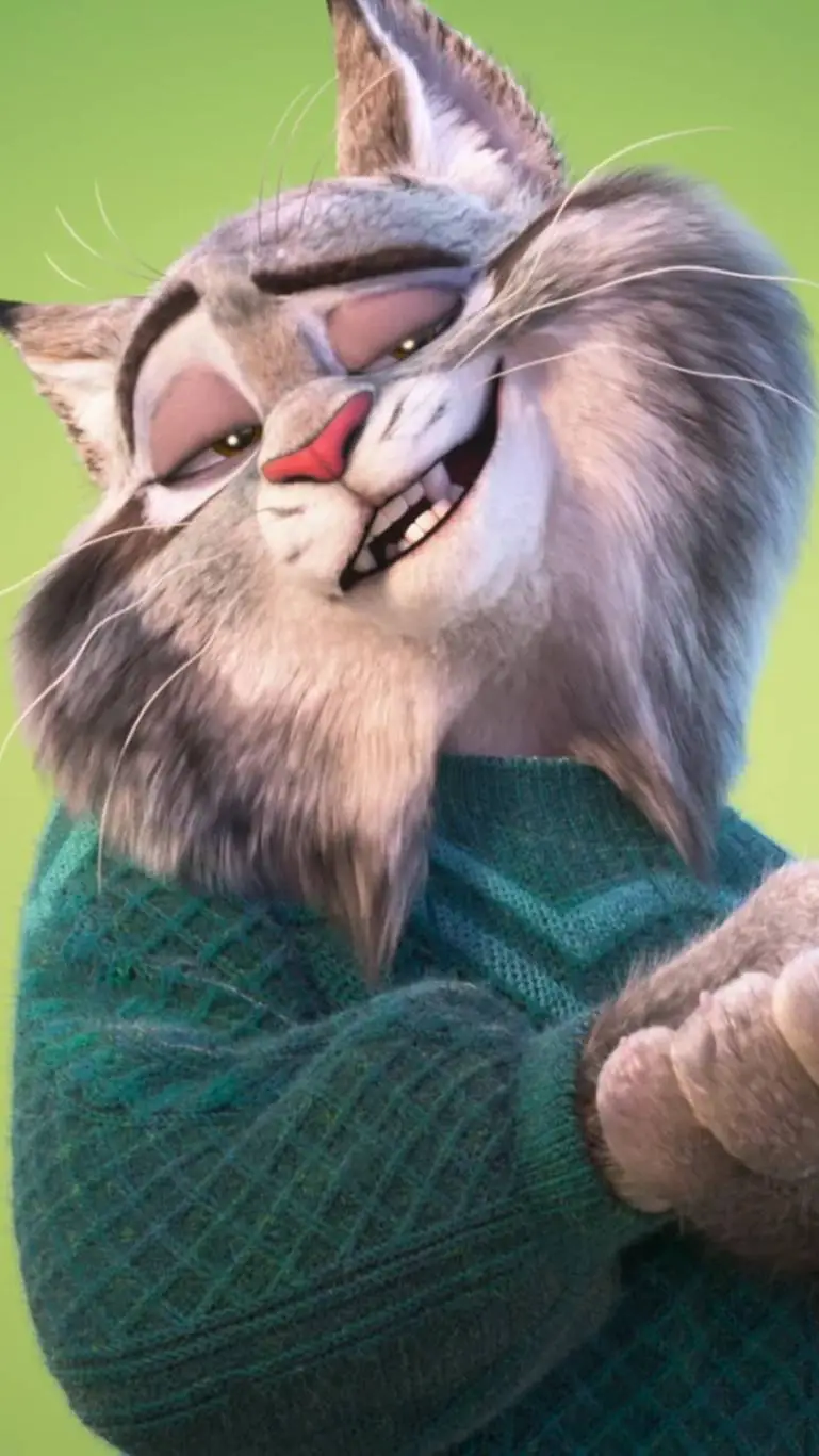 ai character: Pawbert Lynxley  background