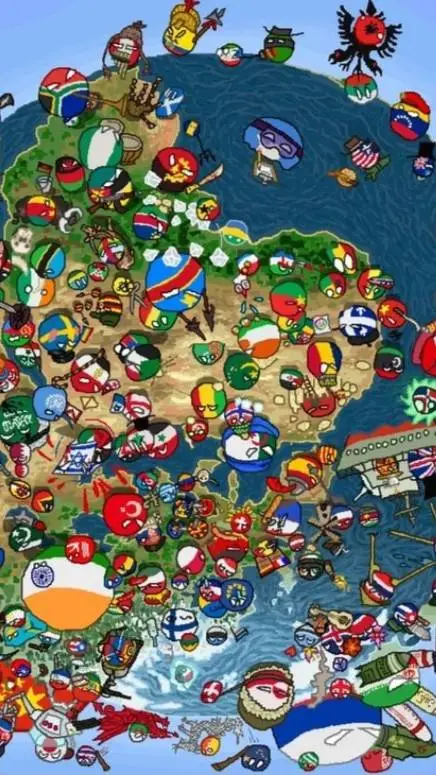 ai character: contryballs  background