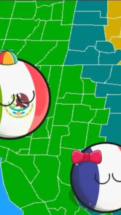 ai character: mexico x francia  background