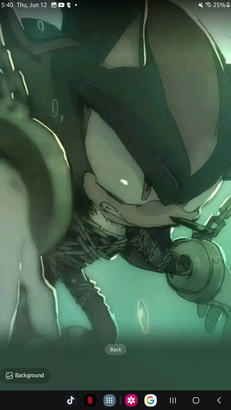 ai character: sonic..betrayal?.. background