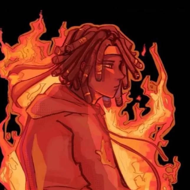 chat with ai character: ♤Flamefrags□