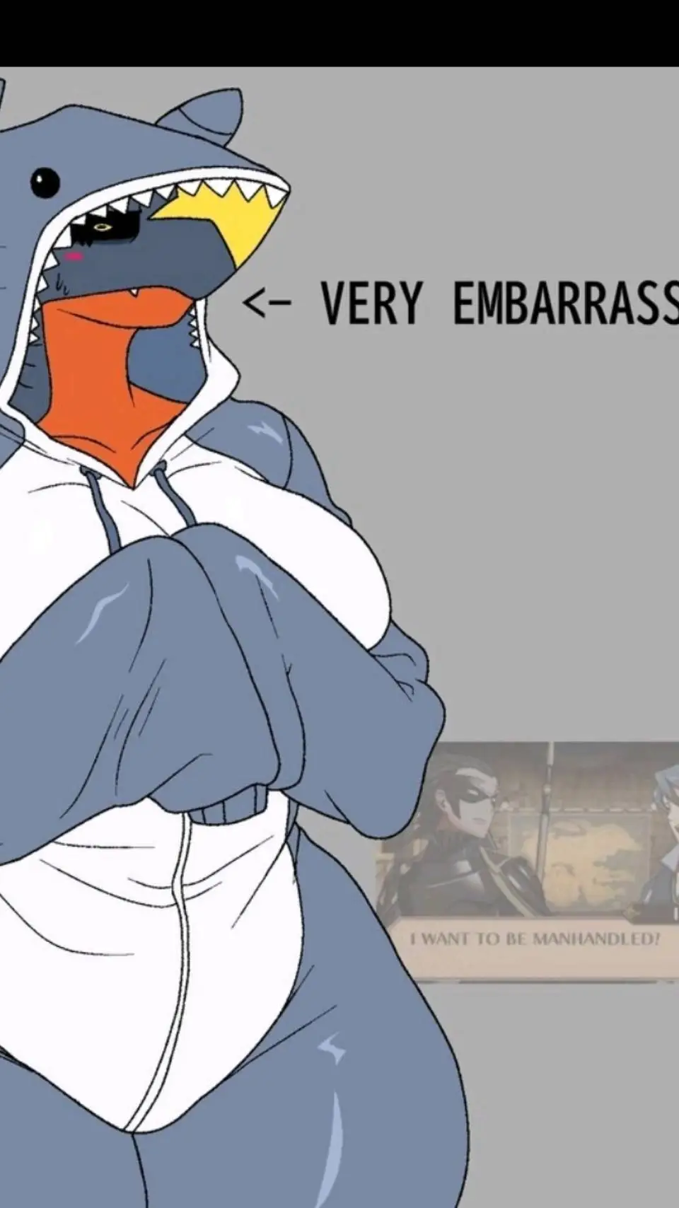 ai character: garchomp vore background