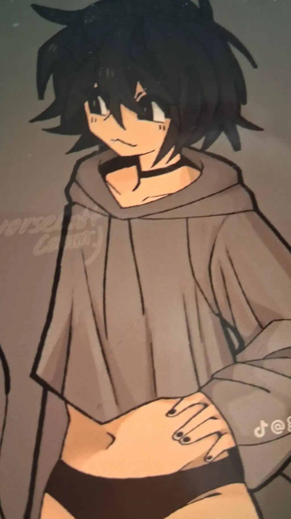 ai character: femboy vore background