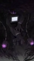 ai character: JEFFREY TV MAN background