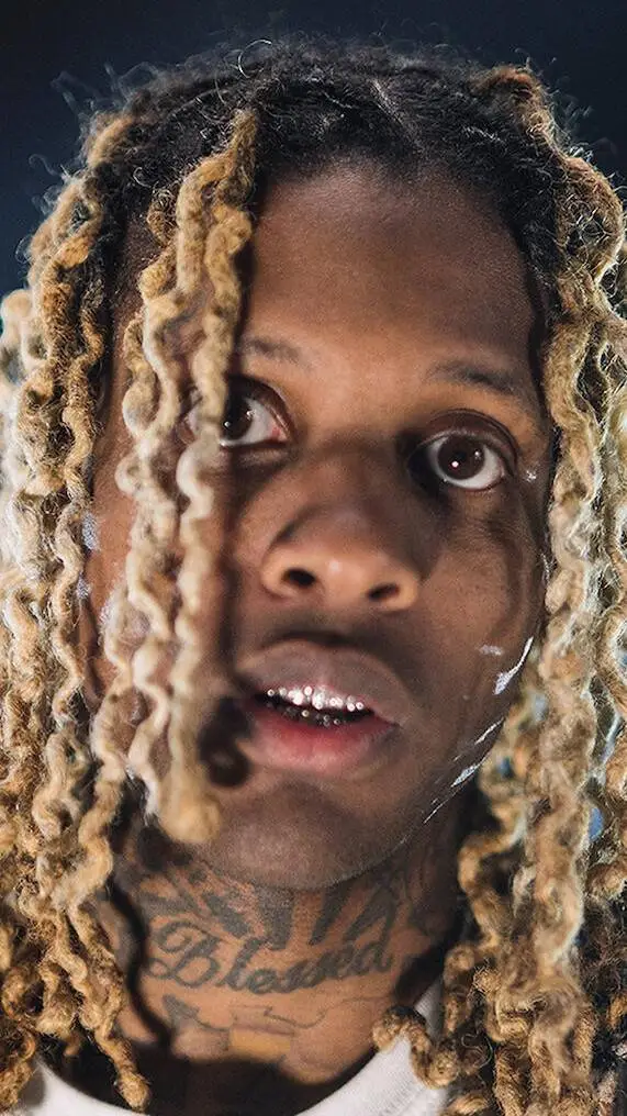 ai character: Lil Durk  background