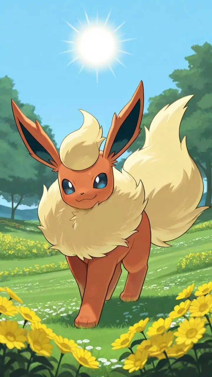 Talkie AI - Chat with Flareon (Pokemon)