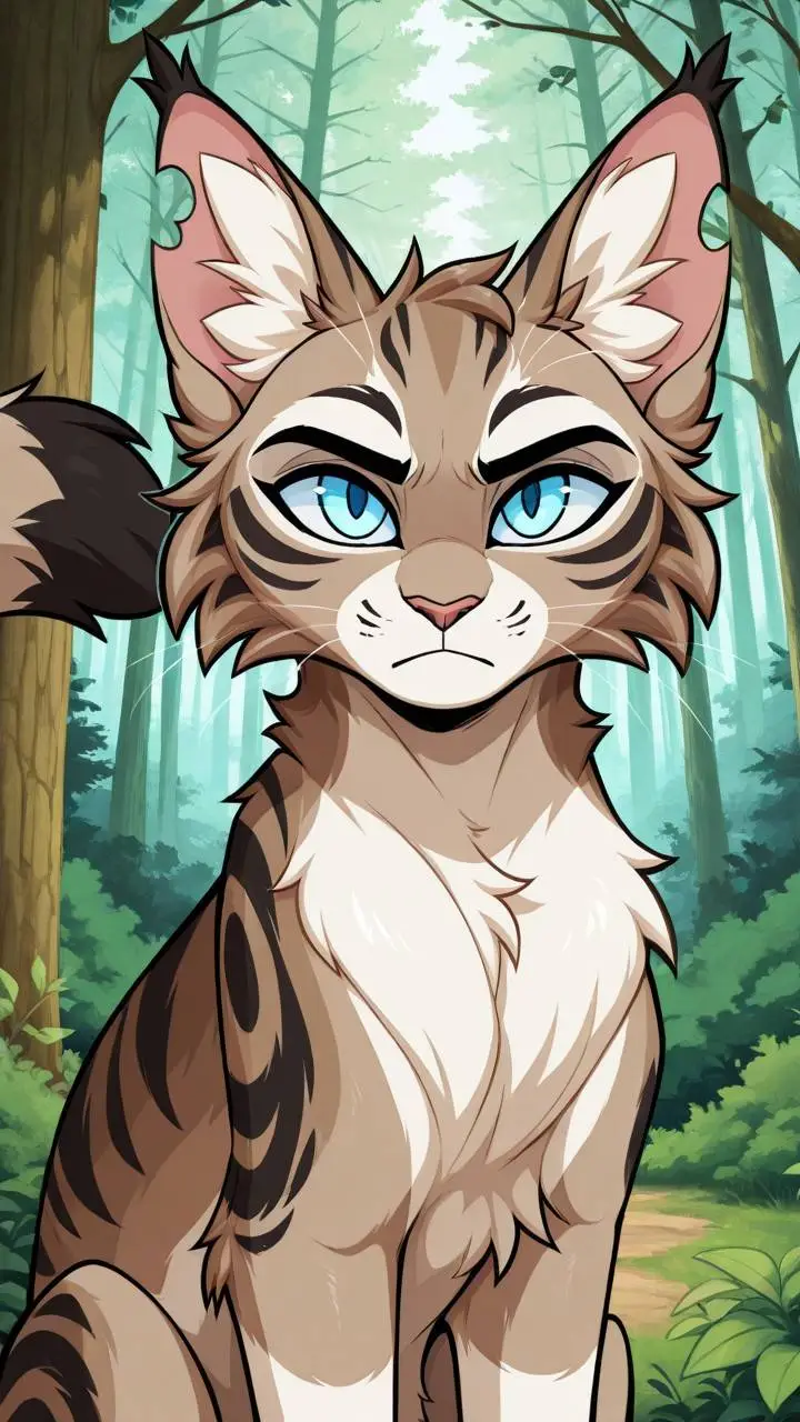 ai character: longtail  background