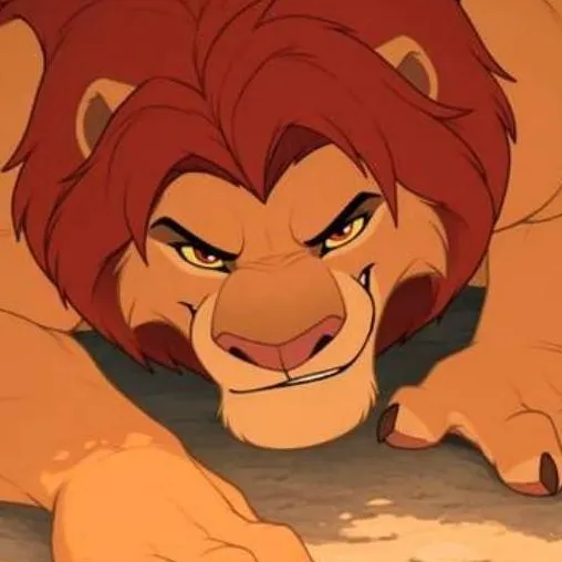 chat with ai character: Simba