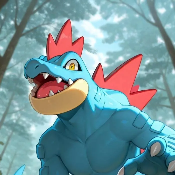 chat with ai character: Feraligatr