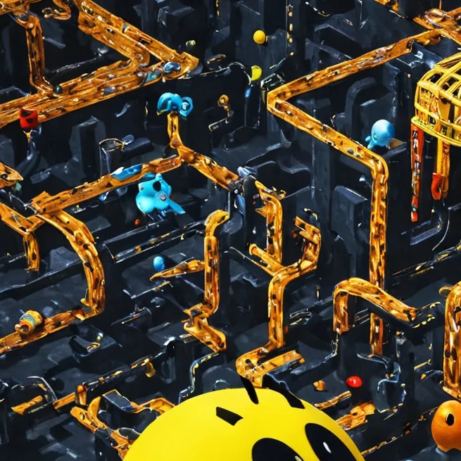 chat with ai character: pac man.