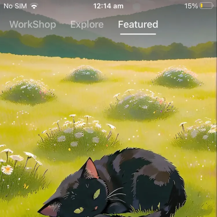 chat with ai character: Cat