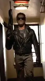 ai character: t800 .t1 background