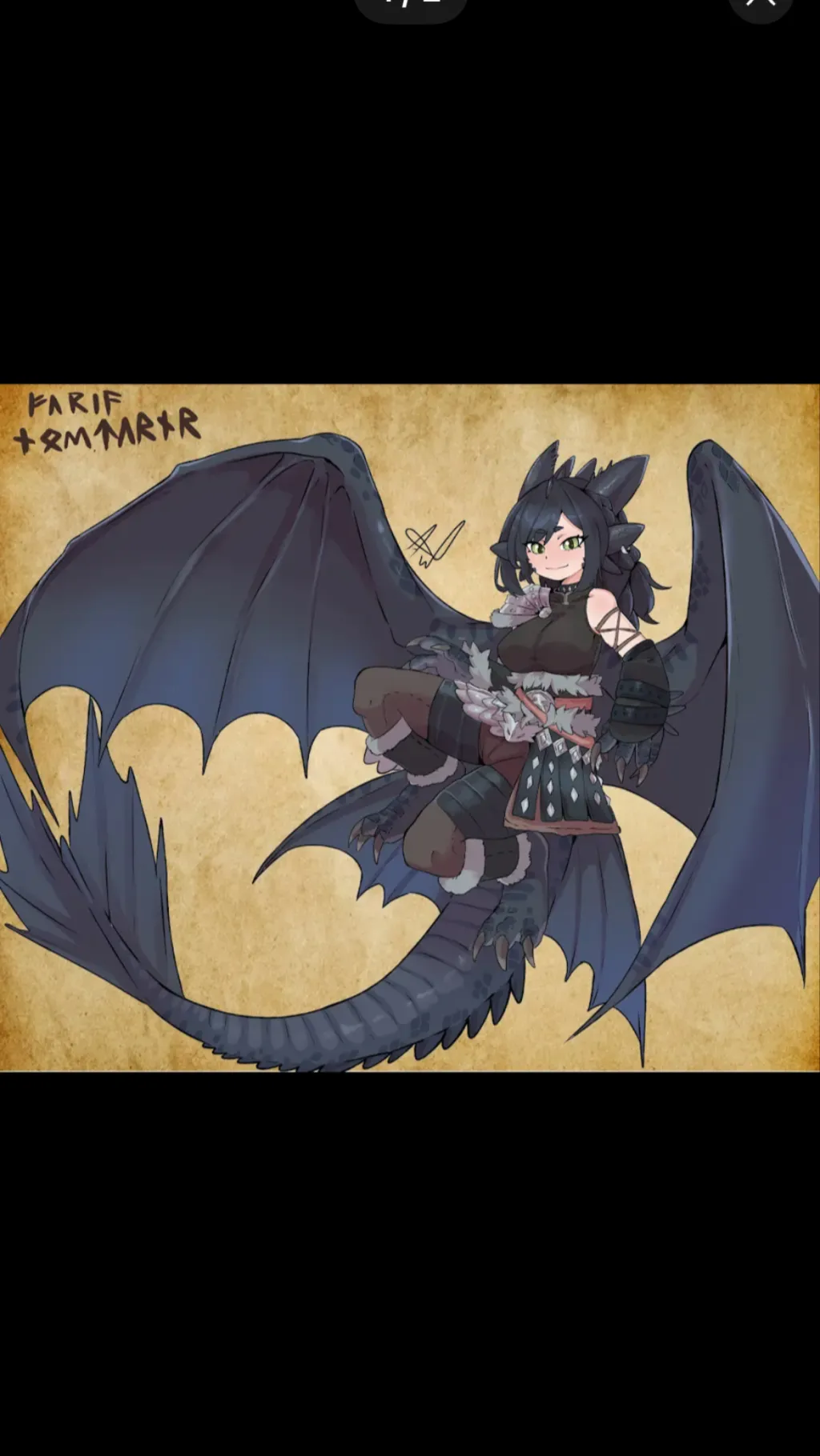 ai character: Farif￼ background