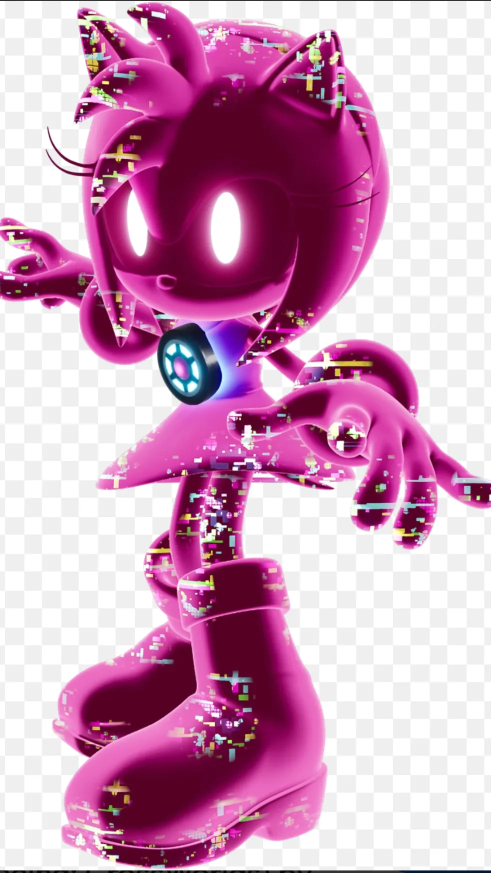 ai character: Amy Rose AI background