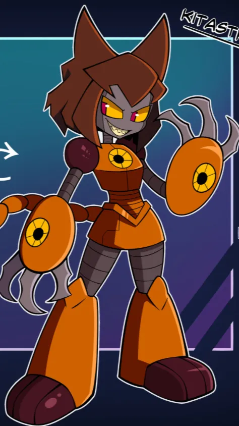 ai character: ￼metal Kit Bodega background