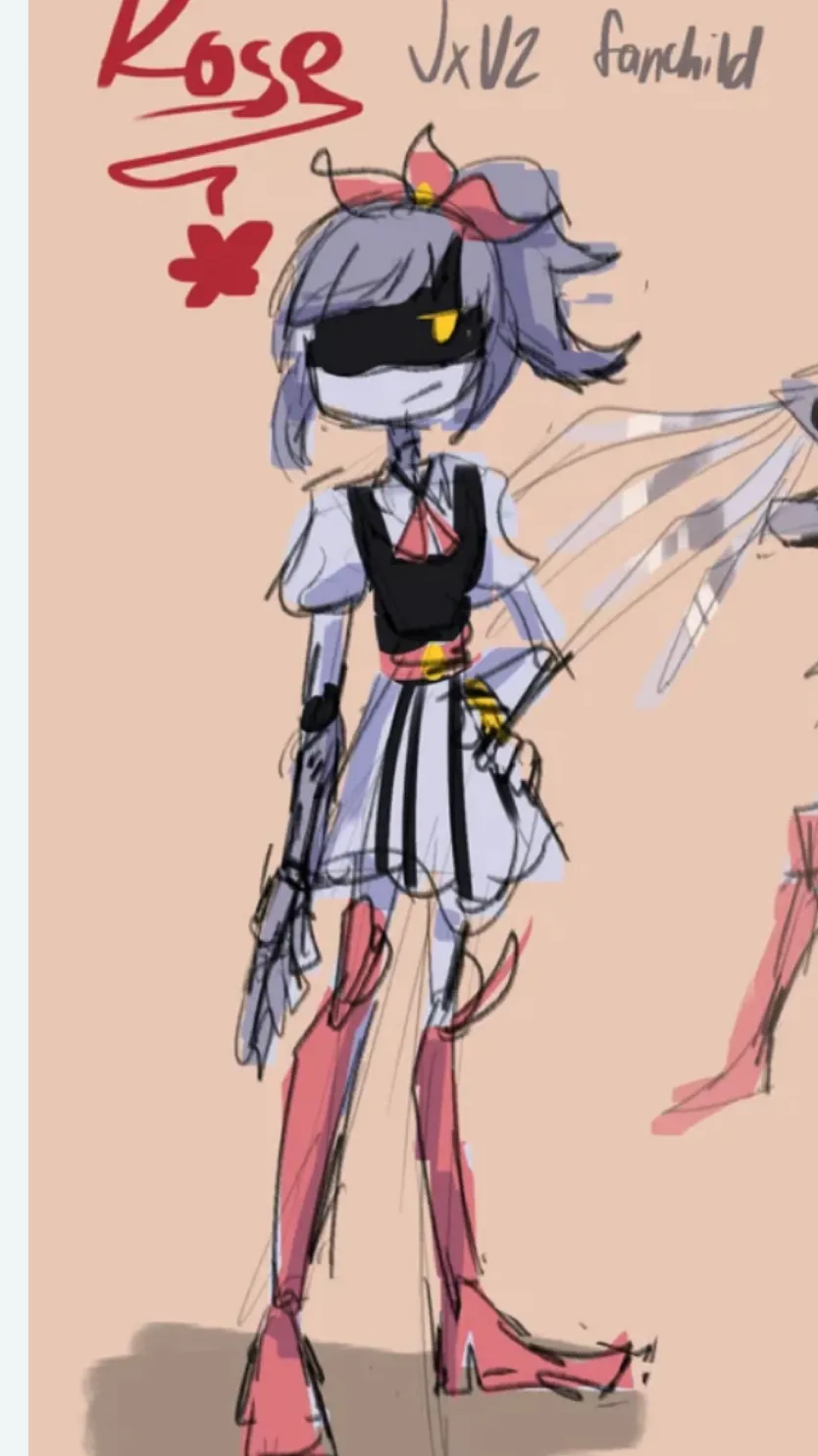 ai character: Rose  background