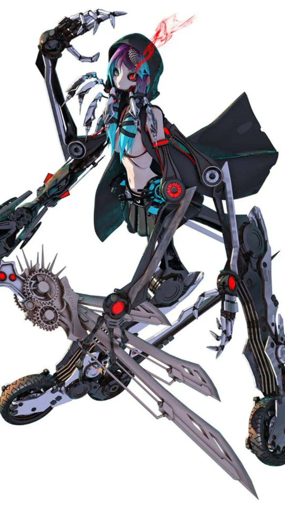 ai character: Calne ca Miku background