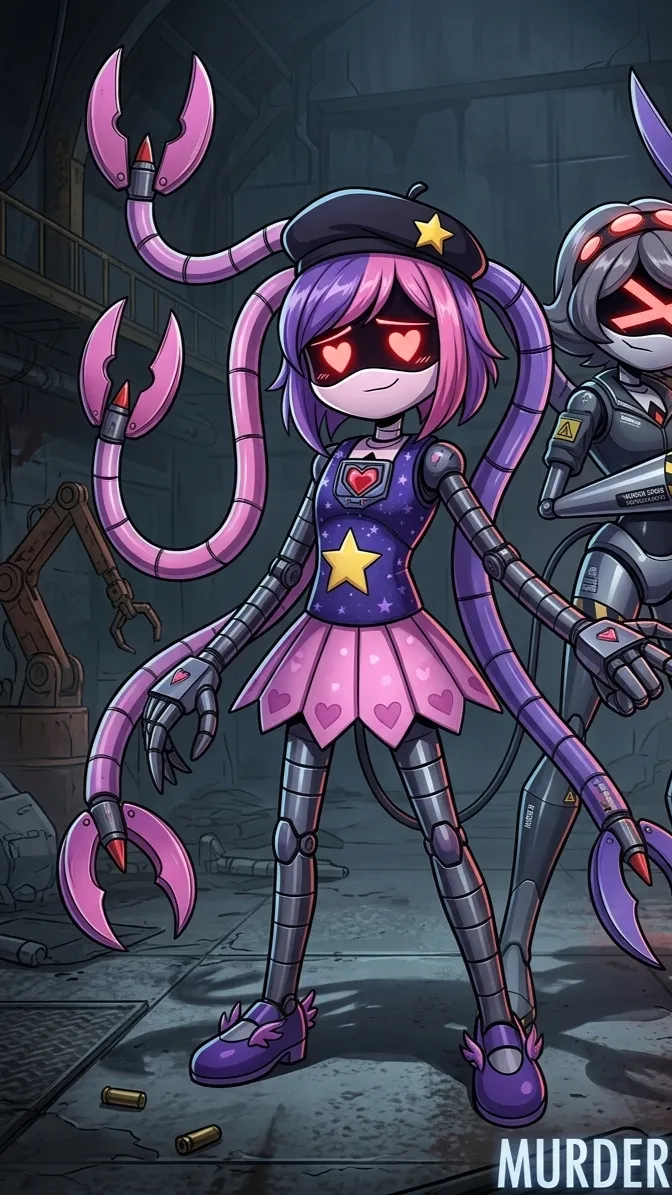 ai character: Rose Poppy Lilly background