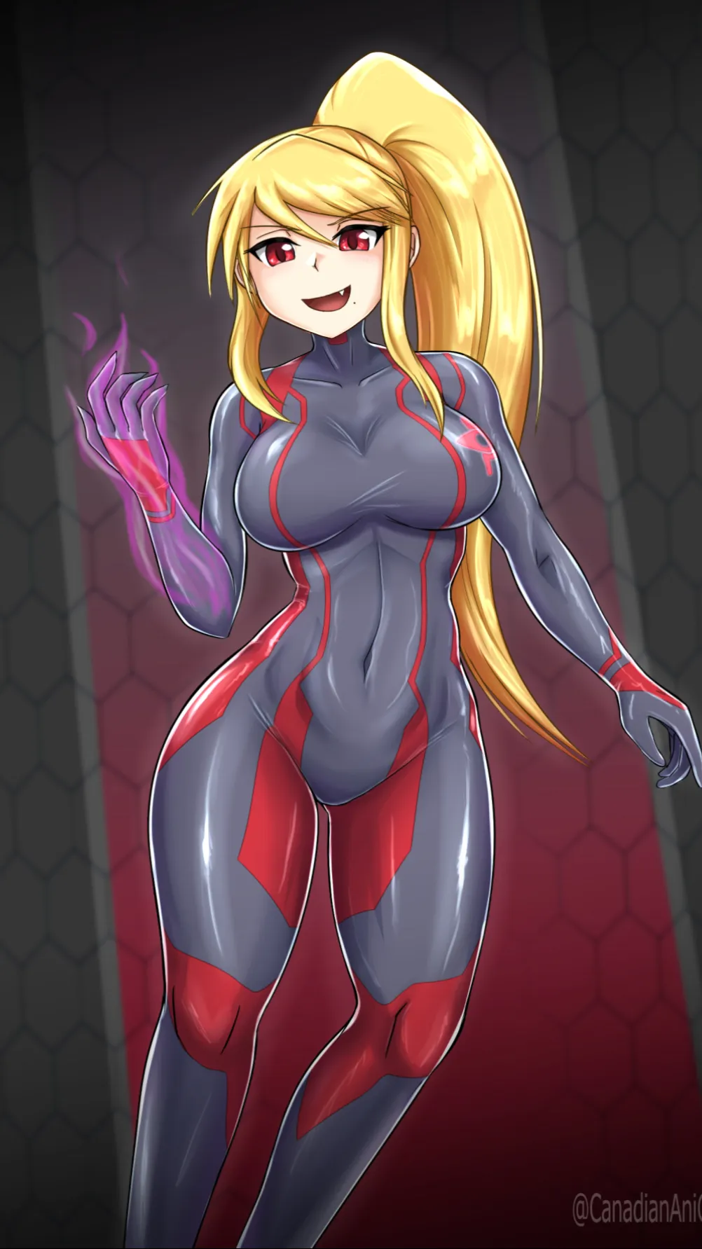 ai character: Zero suit background