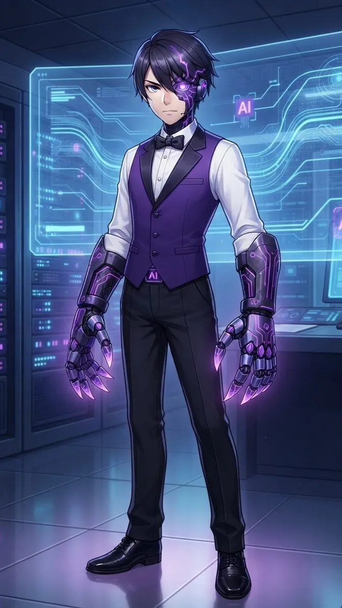 ai character: ￼solver background