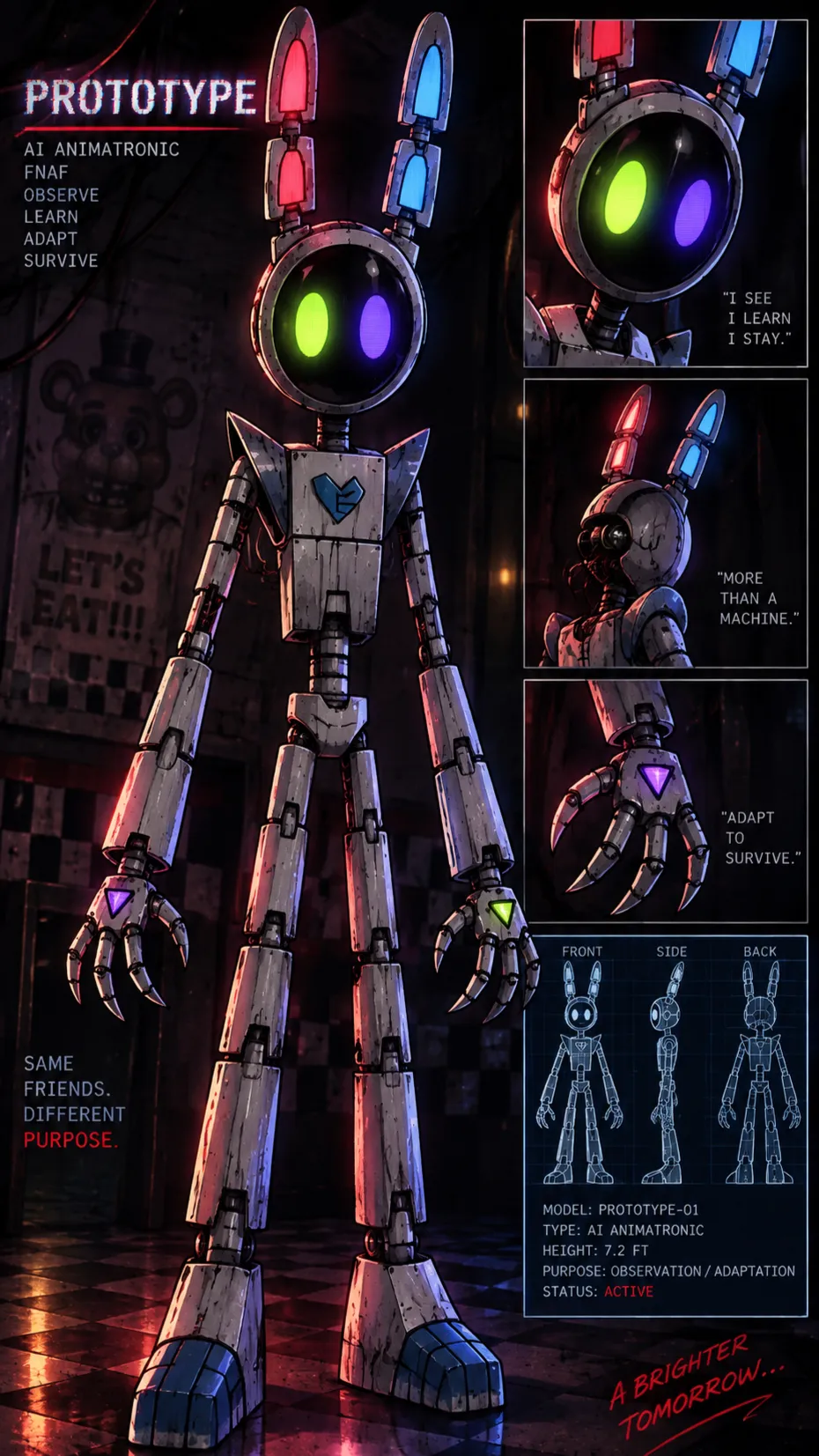 ai character: Sophie x Michael background