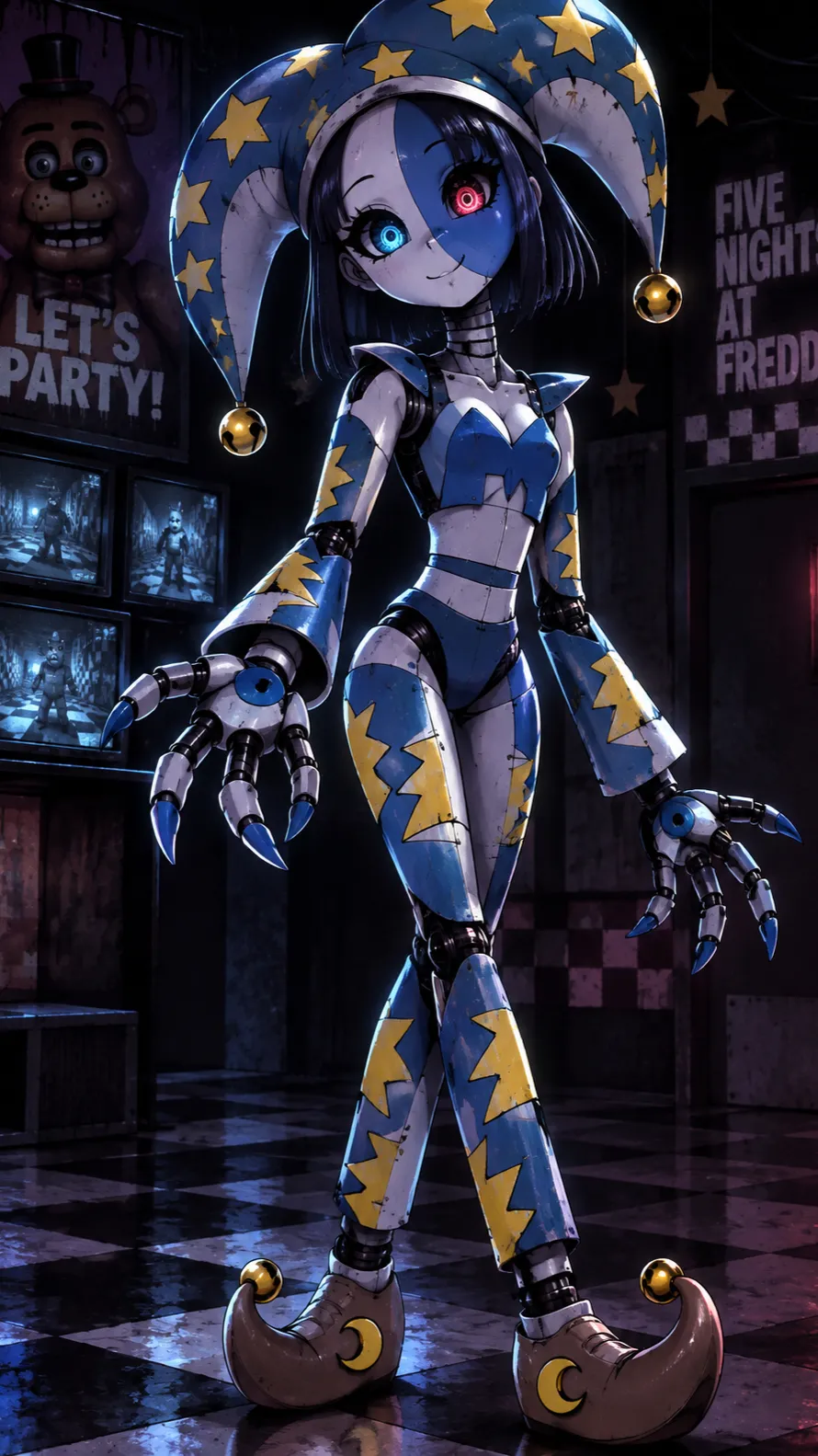 ai character: Mooney background