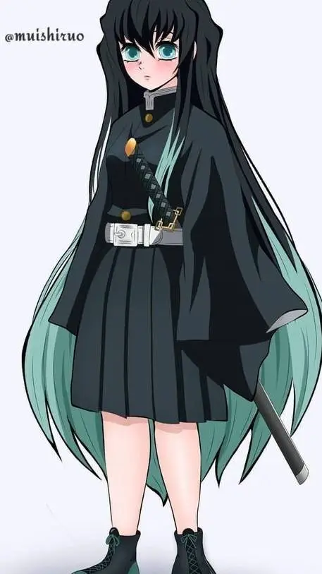 ai character: muichira tokita  background