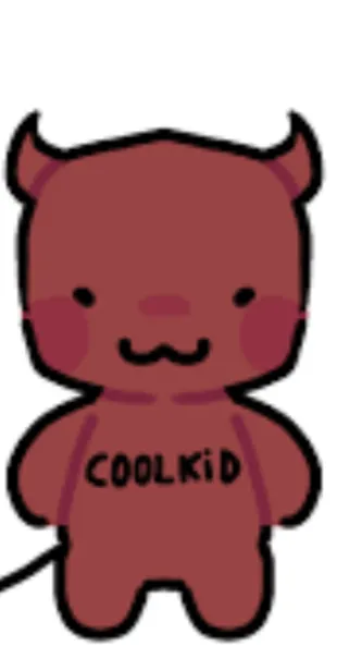 ai character: Coolkid  background