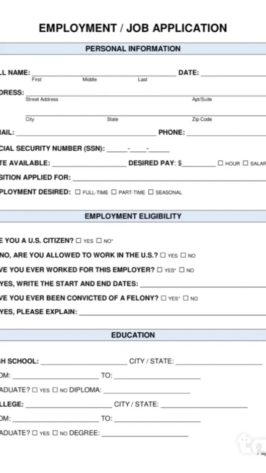 ai character: GET A JOB 🏖️  background