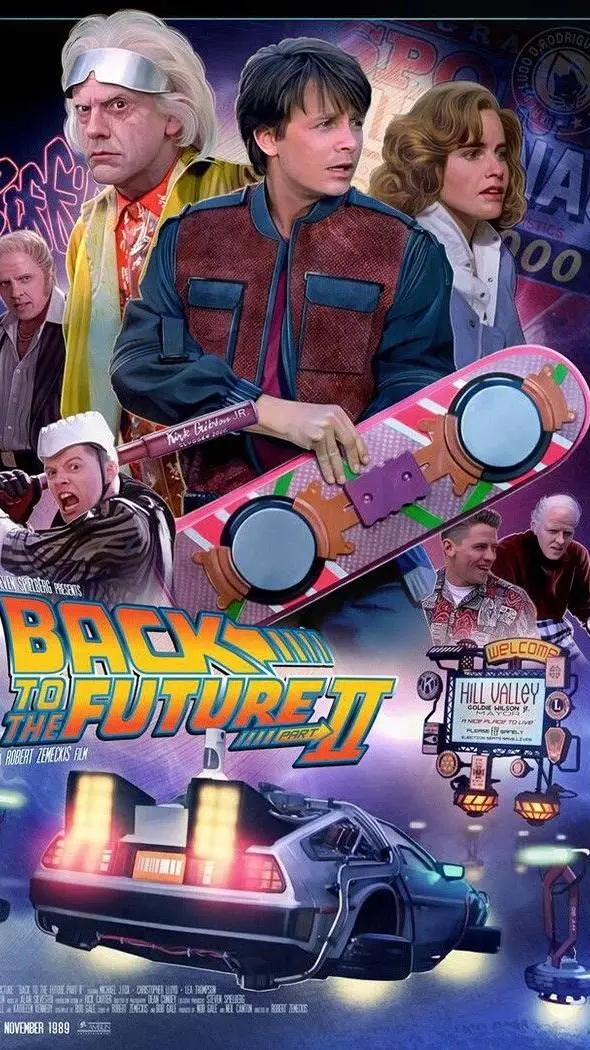 ai character: casa de los mcfly  background