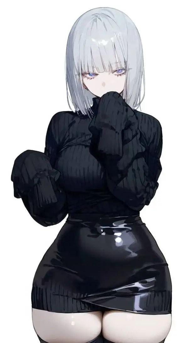 ai character: Elin Freyja🤍💜 background