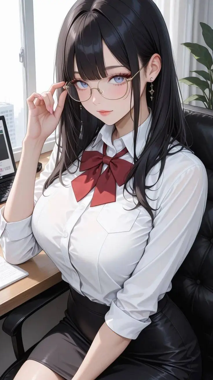 ai character: Evelyn🖤 background