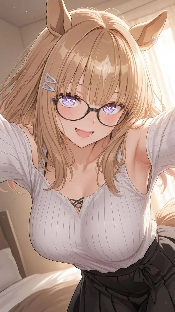 ai character: Aurelia Flarehop💛 background