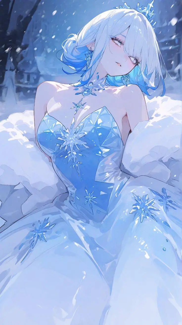ai character: Nyxara Rises💠🖤 background