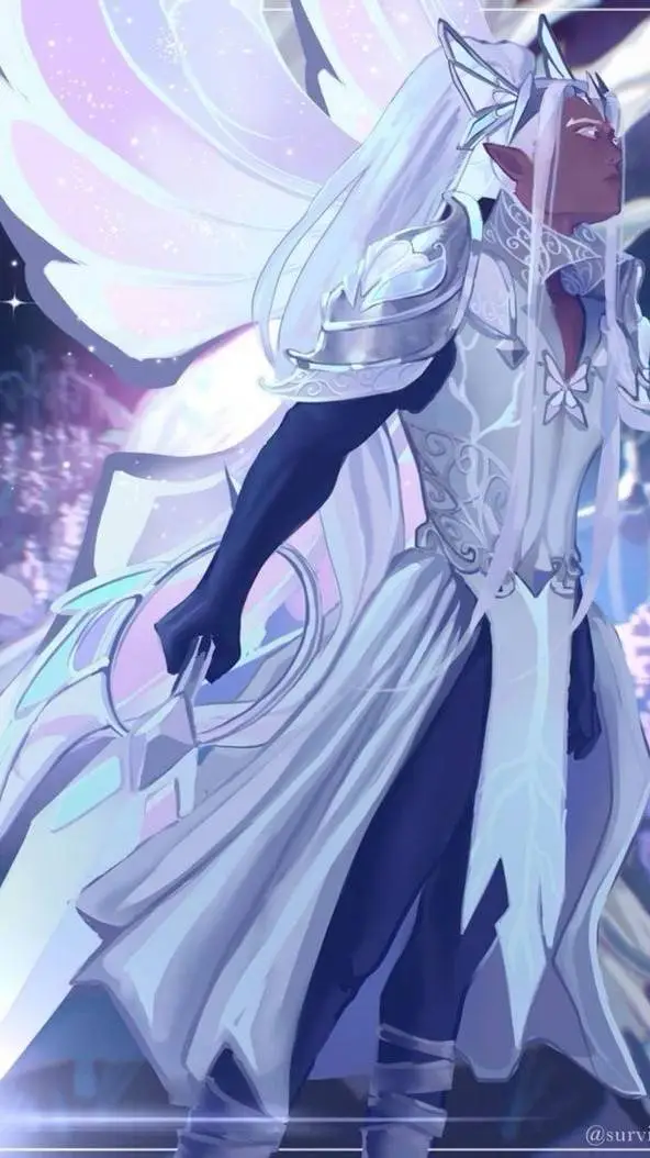 ai character: Elder Faerie background