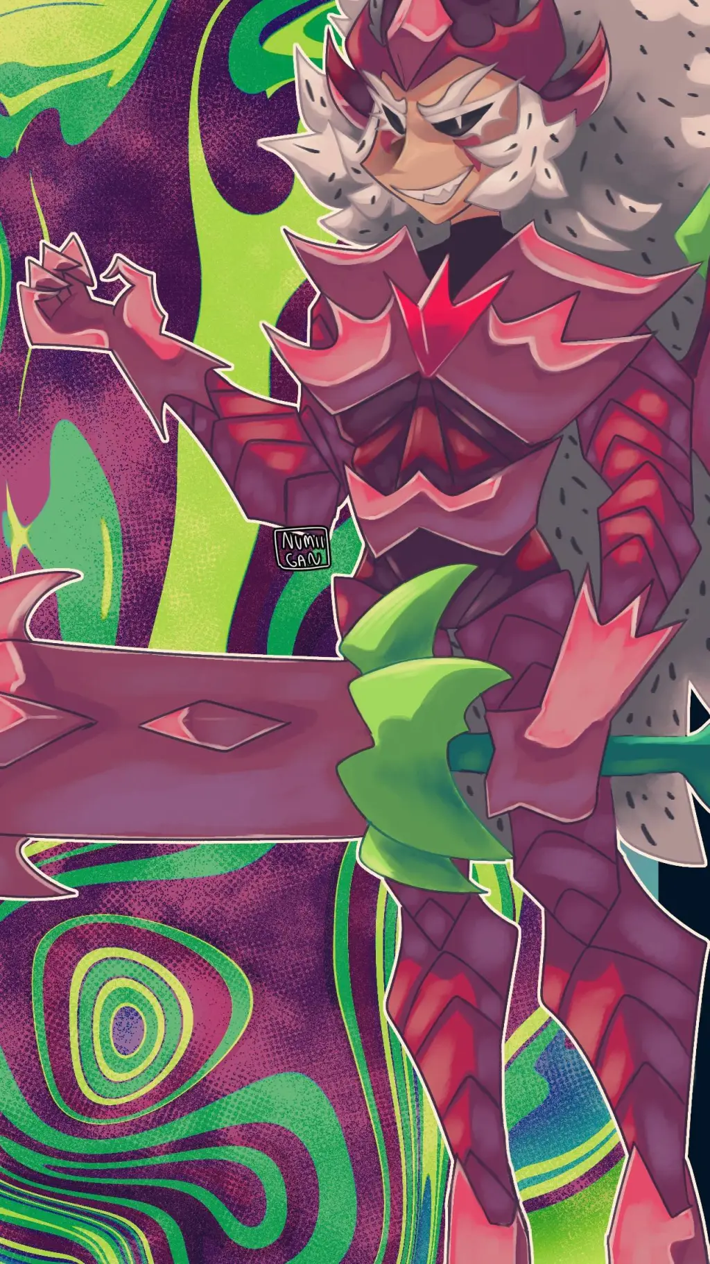 ai character: Pitaya Dragon background
