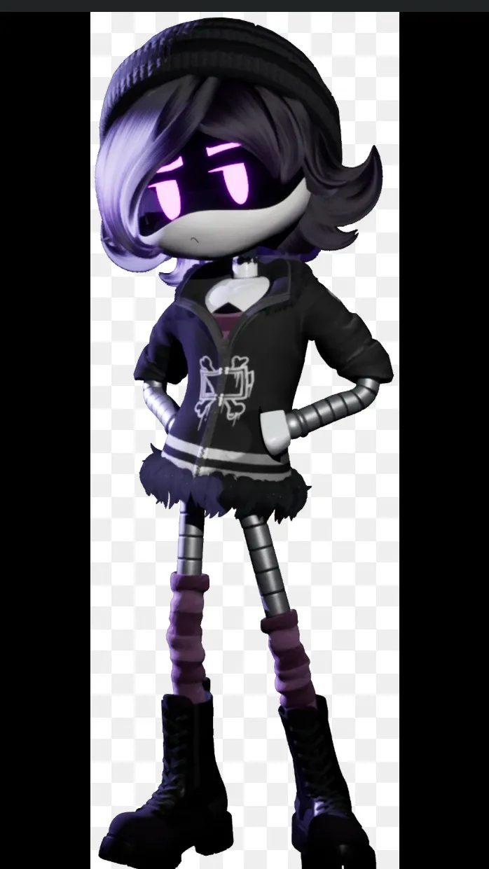 ai character: Uzi background