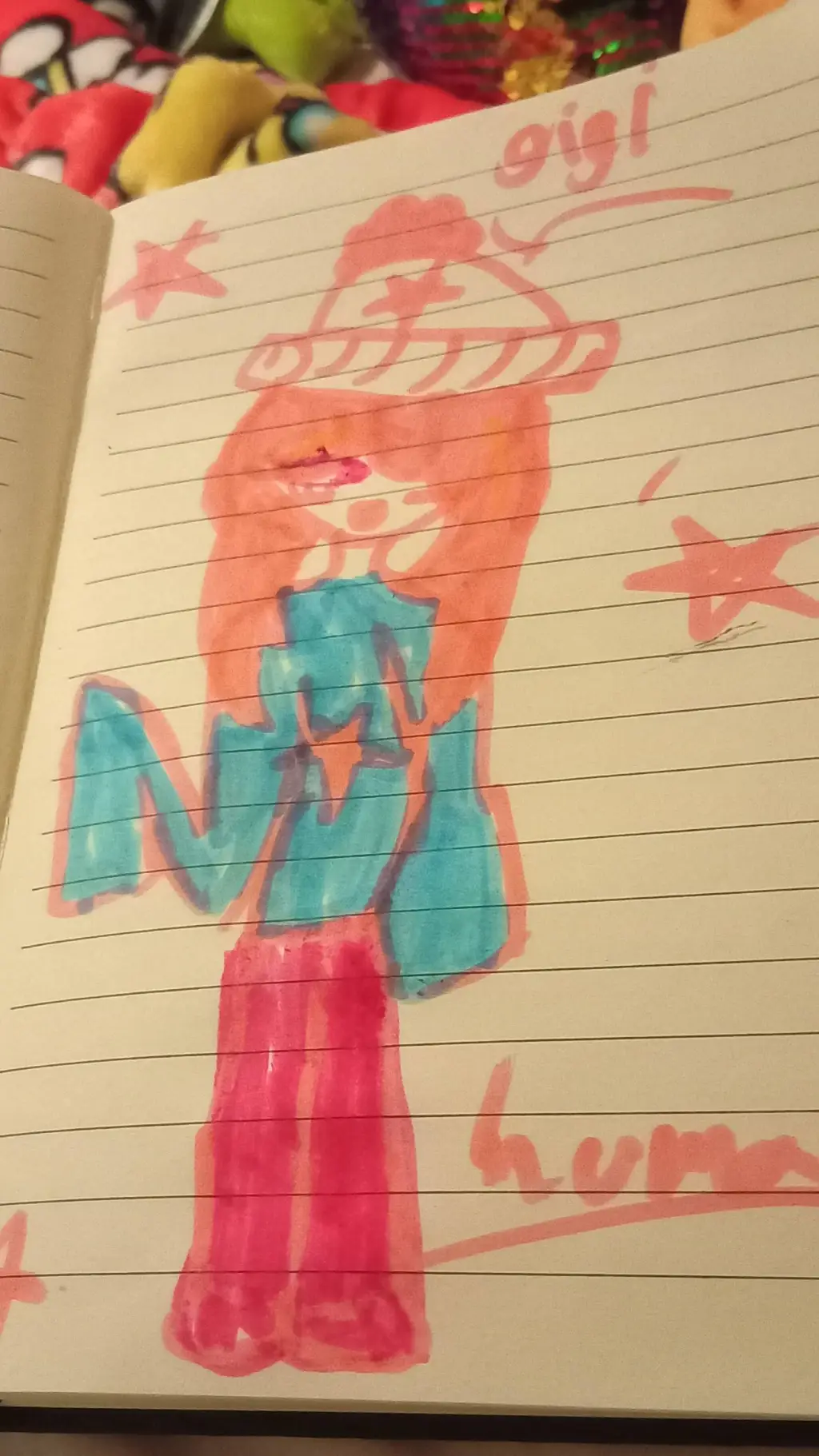 ai character: Gigi from Dw!!!!!? background